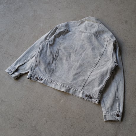 ［XL］Levi's Denim Jacet Acid Wash Gray