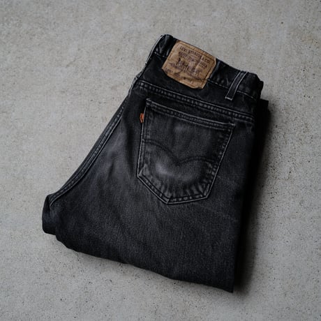 [W34 L30] Levi's 505_Sulfur Black Orenge Tab_90s_no.7
