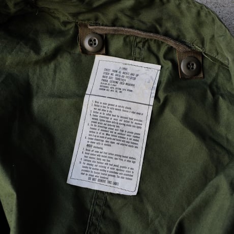 ［XL］m65 parka_deadstock