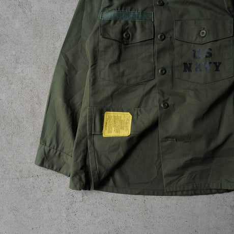 ［13( 1/2)］US NAVY Olive Green Shirts_no.25