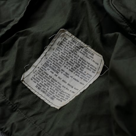 ［M］m65 parka_mini tag model_deadstock_108