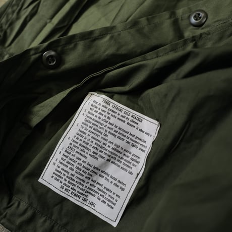 ［XS］m65 parka_fullset_1970's_deadstock_no.7