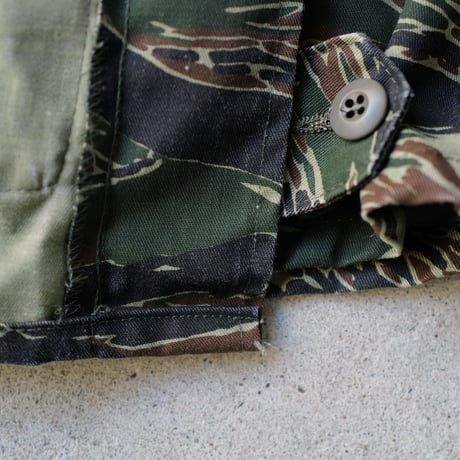 ［XL］B.D.U. Jacket_Tiger Camo_deadstock
