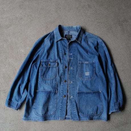 ［XL］POLO COUNTRY Denim Coverall _80s vintage