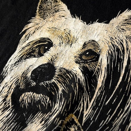 ［XXL］Dog Tee_90s vintage_made in Mexico