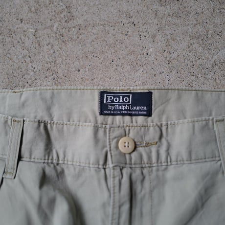 [W36 L30] POLO CHINO PANTS 2tuck_80-90s vintage_no.13