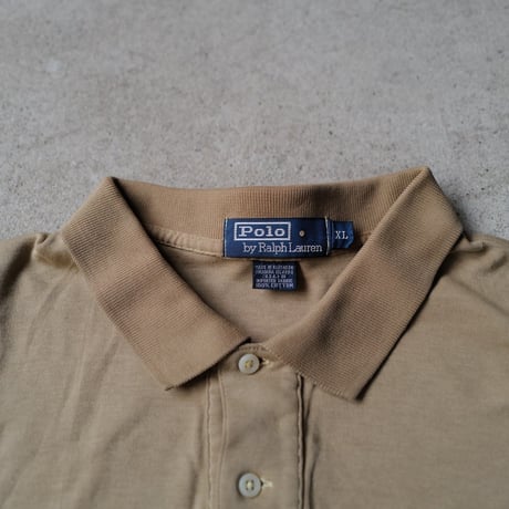 ［XL］POLO SHIRT_MADE IN USA_80-90s vintage_no.33