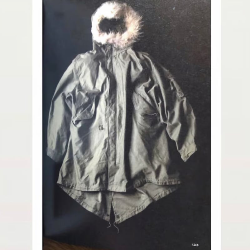 L］m48 parka with stencil | anytee