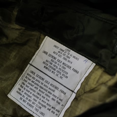 ［L］m65 parka_fullset_1980's_deadstock_no.11