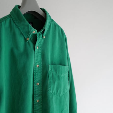 ［L］Old GAP_90s vintage_green shirt
