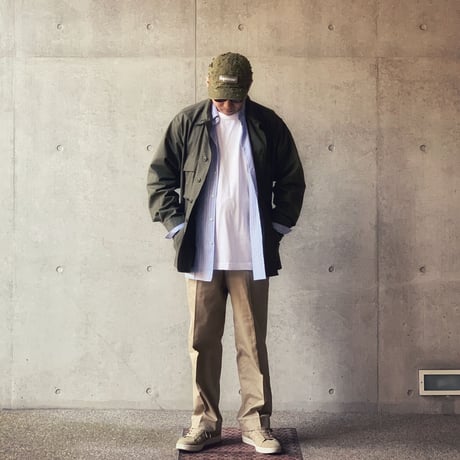 ［L-Regular］Combat Coat_Olive_deadstock