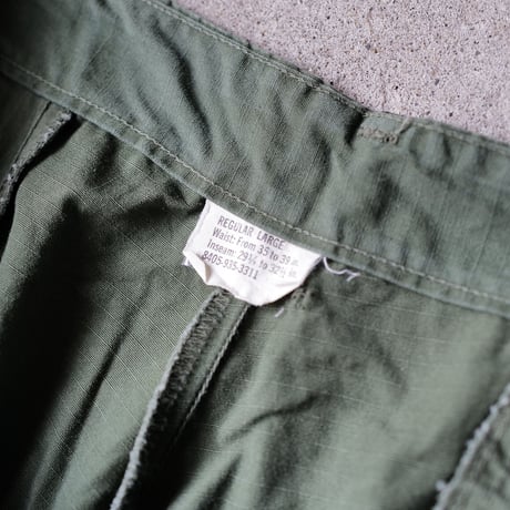 ［L-Regular］USARMY Jungle Fatigue Pants_4th_no.4