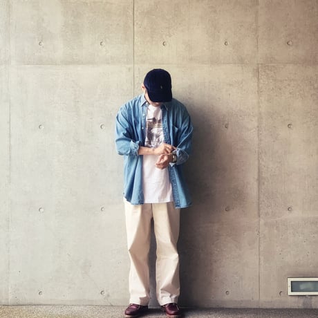 ［XL］BIG SHIRT by Ralph Lauren_denim_90s vintage_no.2