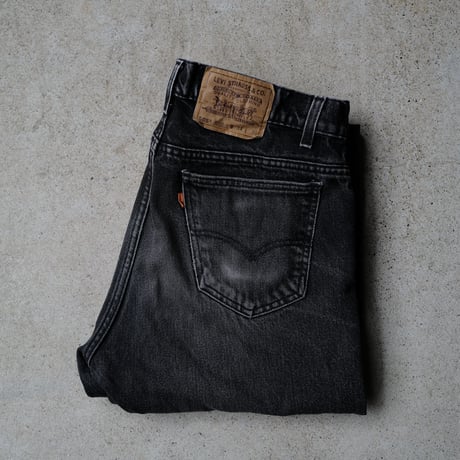 [W34 L30] Levi's 505_Sulfur Black Orenge Tab_90s_no.7