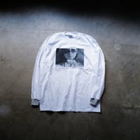 [anytee classics] Girls' Photo Long Tee_Gray rib
