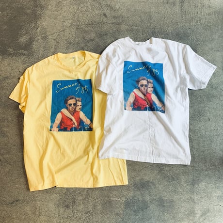 "Summer of 85 × anytee" 映画公式 限定イエローTEE