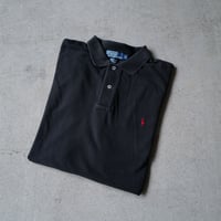［XL］POLO SHIRT_MADE IN USA_80-90s vintage_no.1