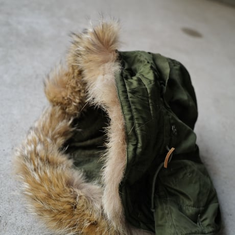 オンライン専用［Free size］m51_hood_real coyote fur