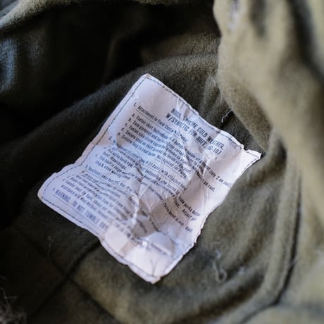 ［L］m65 parka_Black zipper_fullset_deadstock_no.16
