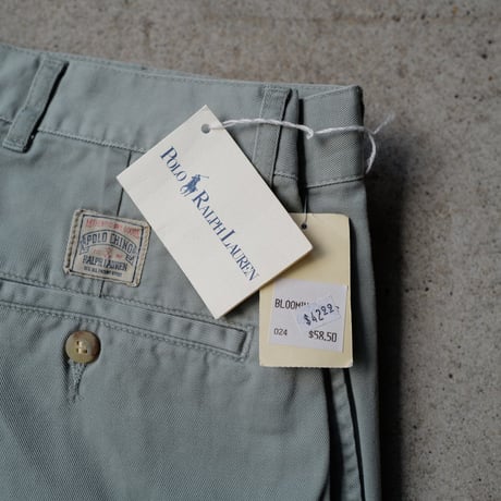[W34 L34] VINTAGE POLO CHINO 2tuck Pants_deadstock_no.9