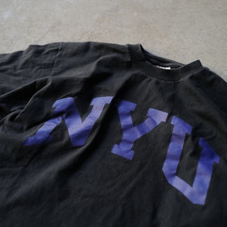 ［L］New York University_champion tee_90s