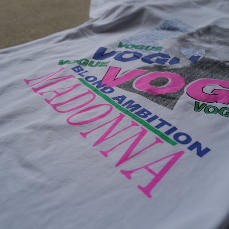 雑誌mina掲載［L］Madonna Vintage Tee_no.2