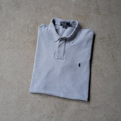 ［XL］POLO SHIRT_MADE IN USA_80-90s vintage_no.34