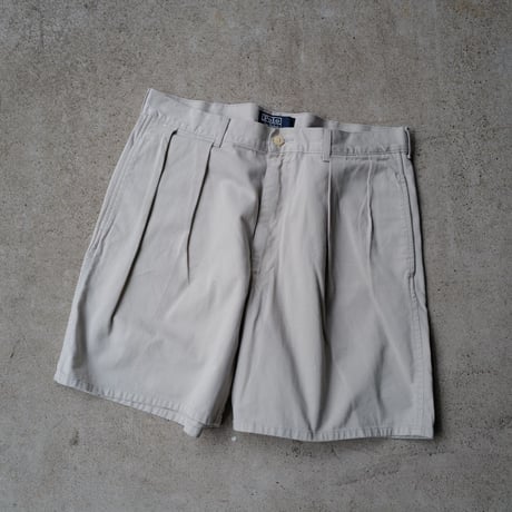[W35] POLO CHINO SHORTS 2tuck_90s vintage_no.24