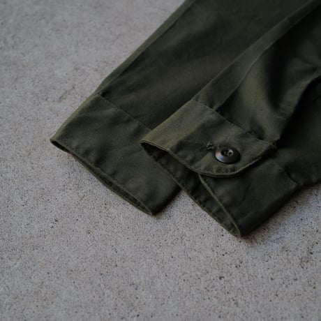 ［L (15 1/2)］USARMY Olive Green Shirts_deadstock_no.12
