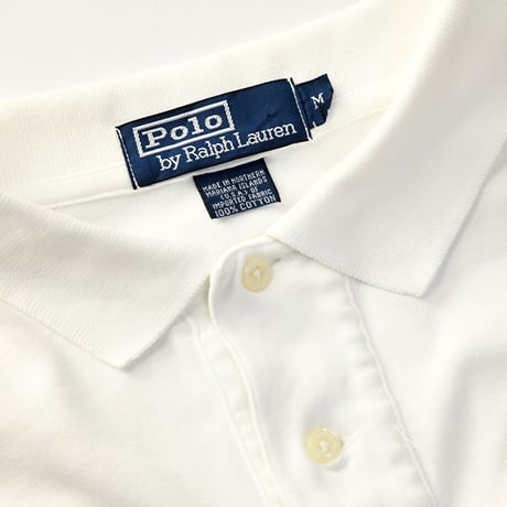 ［M］POLO SHIRT_MADE IN USA_80-90s vintage_no.23