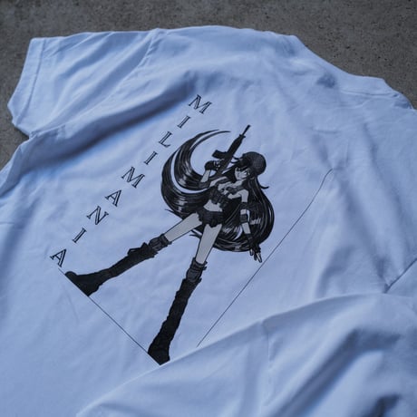 ミリマニア モノクローム アニメ Tee