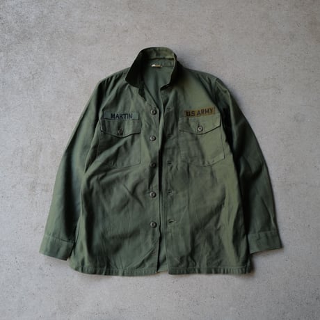 ［15( 1/2) L fit］USARMY Olive Green Shirts_Cotton 100_no.9