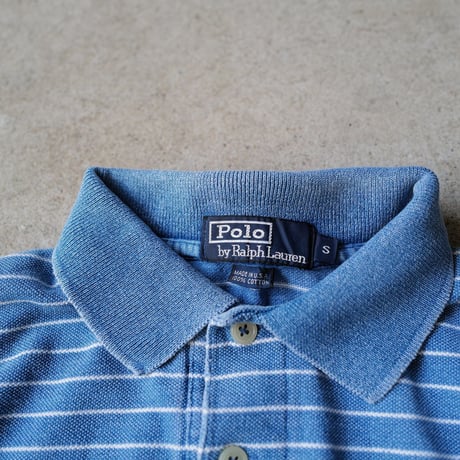 ［S］POLO SHIRT_MADE IN USA_80-90s vintage_no.24