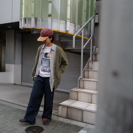 [anytee classics] Girls' Photo Long Tee_Red rib