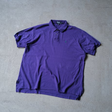 ［XL］POLO SHIRT_MADE IN USA_80-90s vintage_no.39
