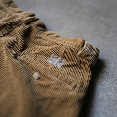 [W32 L31] VINTAGE POLO CORDUROY 2tuck PANTS_no.2