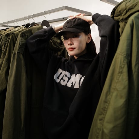［XL］USMC Black Parka