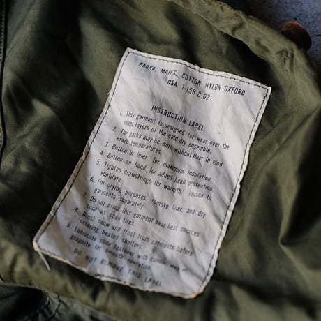 ［XS］m51 parka_deadstock non wash