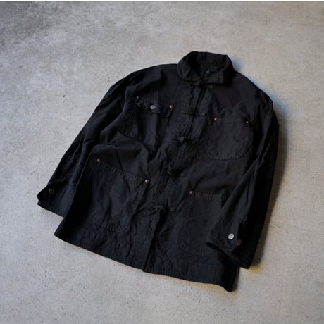 [L] Super Black_VINTAGE POLO_China Jacket_no.6