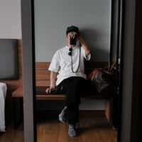 [anytee classics] Handmade Single Stitch Tee_White