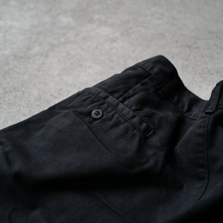 [W34 L33] Super Black_VINTAGE POLO CHINO 2tuck Pants_no.6