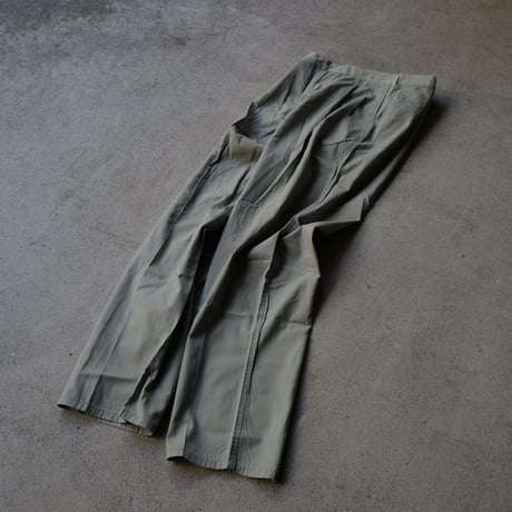 [W34 L35] VINTAGE POLO CHINO 2tuck Pants_Military Color_no.2
