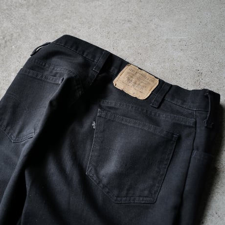 [W34 L30] Levi's 505_Black Black Tab_80s_no.6