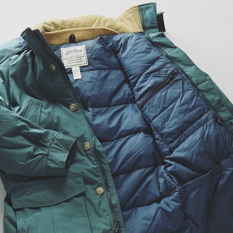 ［M / fit like XL］LLBEAN goose down parka_deadstock