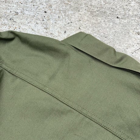 ［for WOMEN］USARMY Olive Green Shirts_deadstock_Bタイプ_背中にスレあり