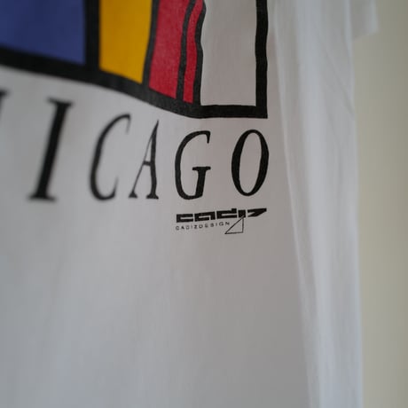 ［XL］Chicago Tee_80-90s vintage