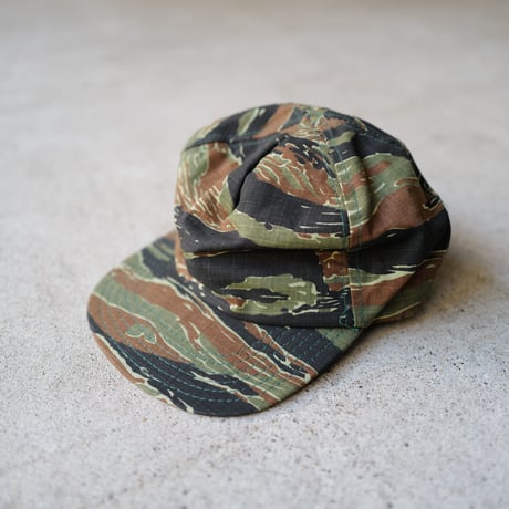 Tiger Stripe Camo Cap_made in USA_deadstock