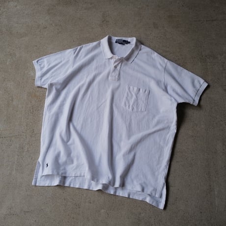 ［L (fit like XL)］POLO SHIRT_MADE IN Malaysia_90s vintage_no.15