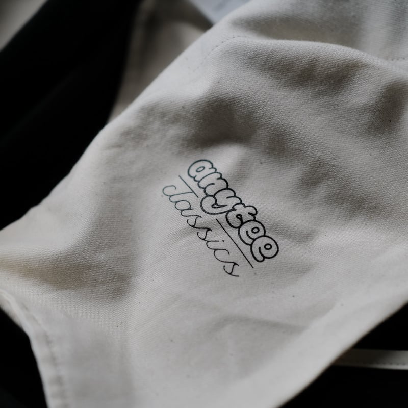 anytee classics] Officer Pants_Black Chino | a