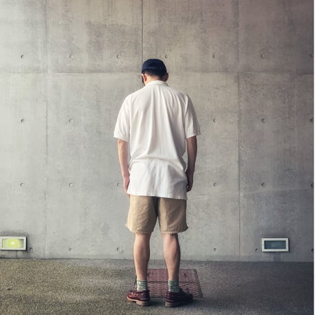 [W38] POLO CHINO 2tuck shorts_made in USA_80-90s vintage_no.38